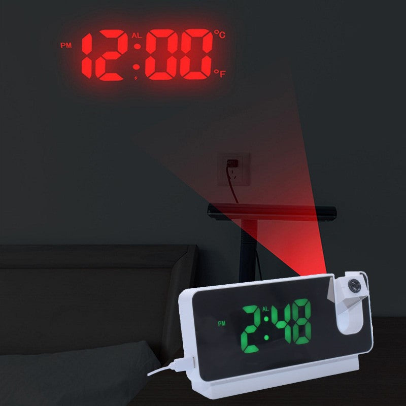 Ceas Digital cu Led Verde si Proiectie S282A - Frize