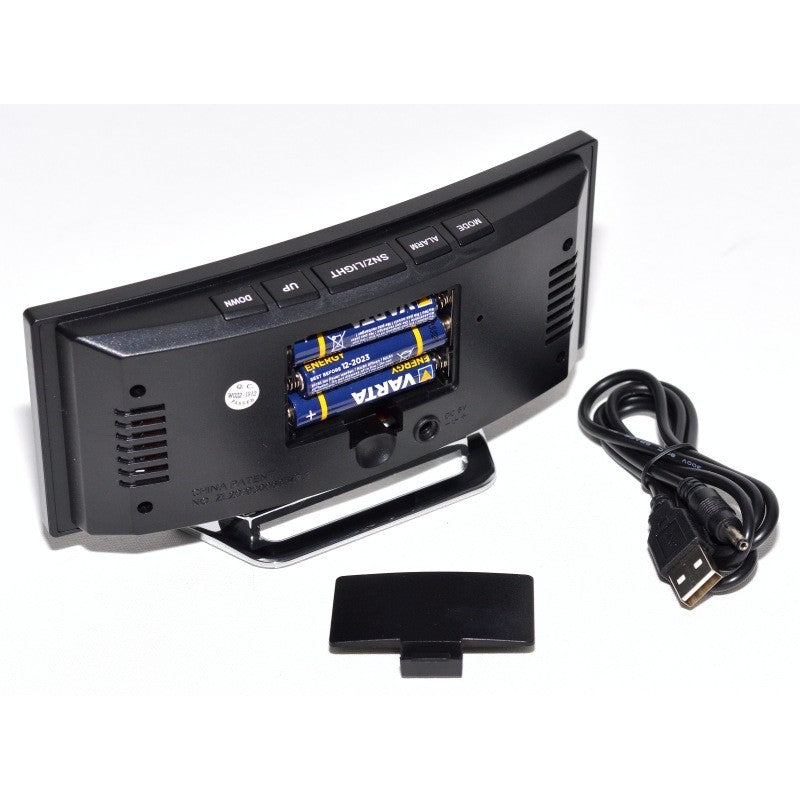 Ceas DT-6507 Oglinda tip LCD Led Alb - Frize