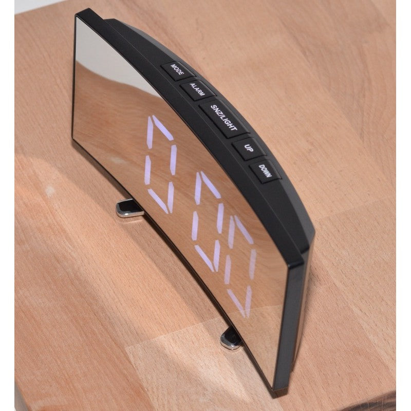 Ceas DT-6507 Oglinda tip LCD Led Alb - Frize