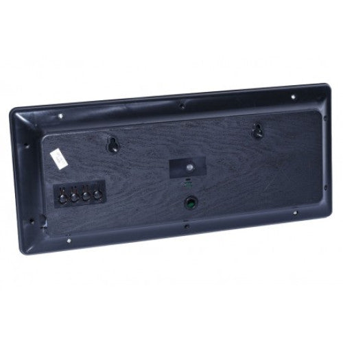 Ceas Digital cu Cronometru de Masa si de Perete cu Lumina Led Alb, Calendar, Timer, Alarma, Luminozitate Adjustabila, 32x12cm